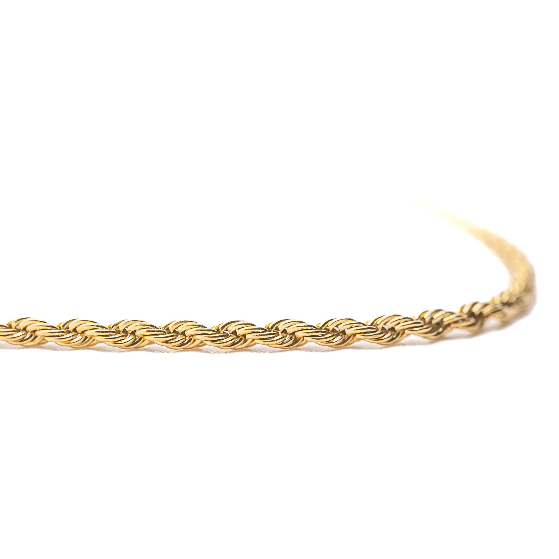 Heritage - Rope Halskæde Guld