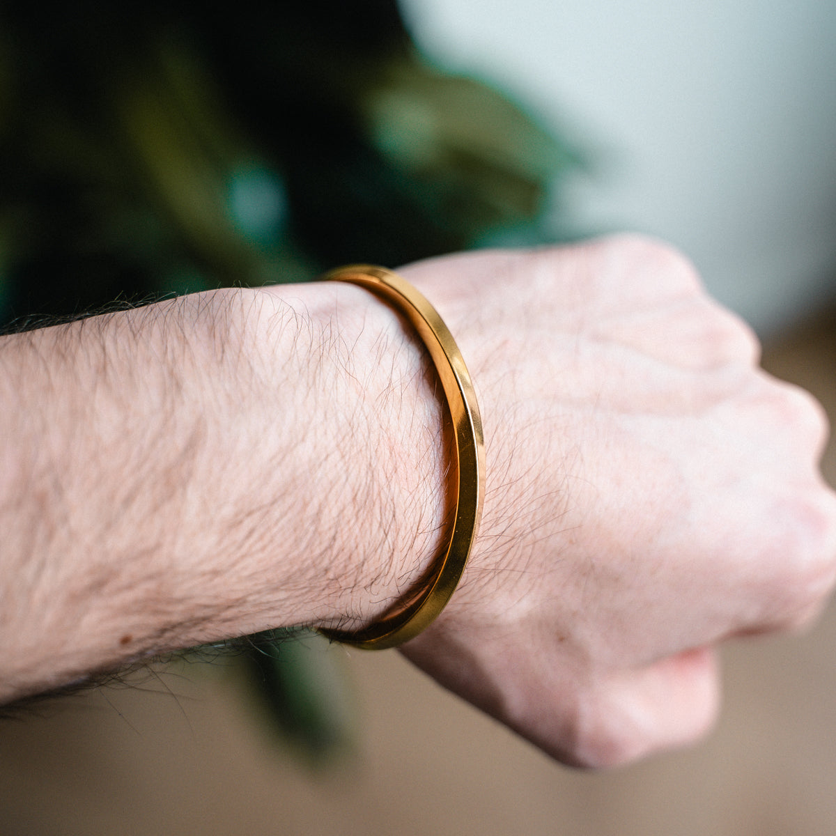 Eclipse - Snoet Armbånd Guld