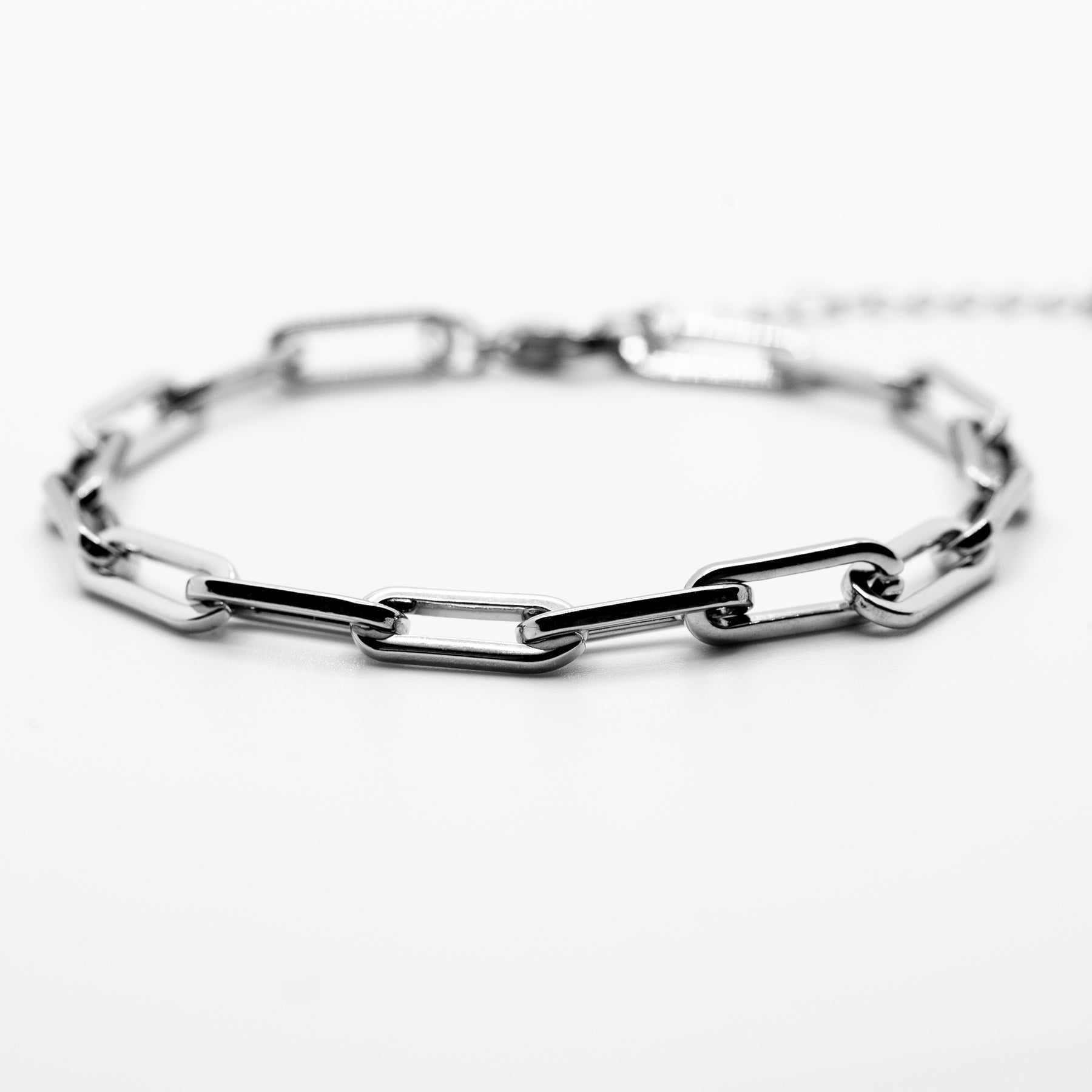 Heritage - Paper Clip Armbånd Stål