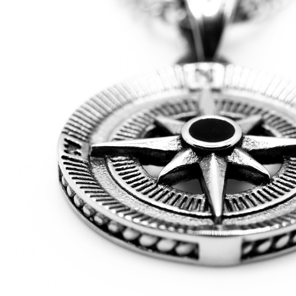 Heritage - Kompas Halskæde Stål