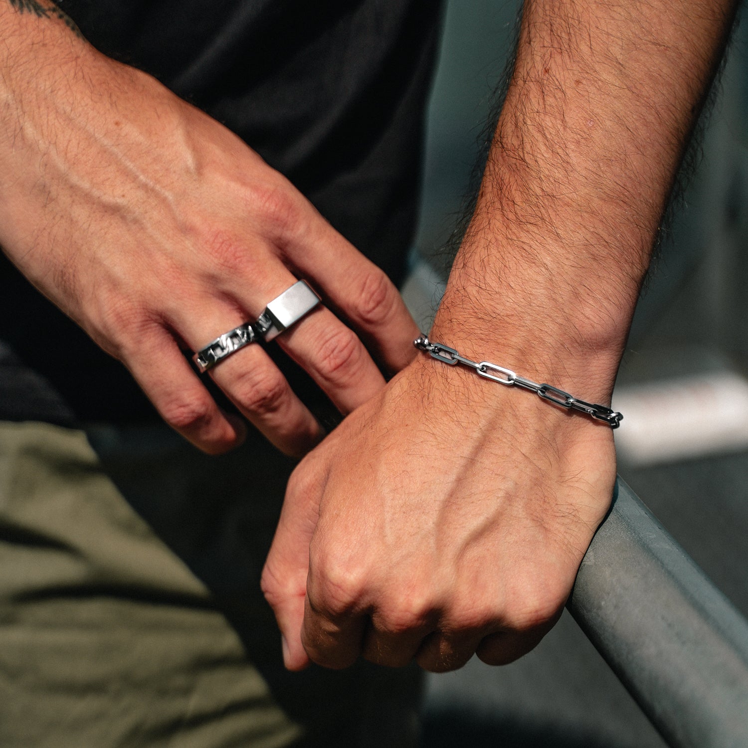 Heritage - Paper Clip Armbånd Stål