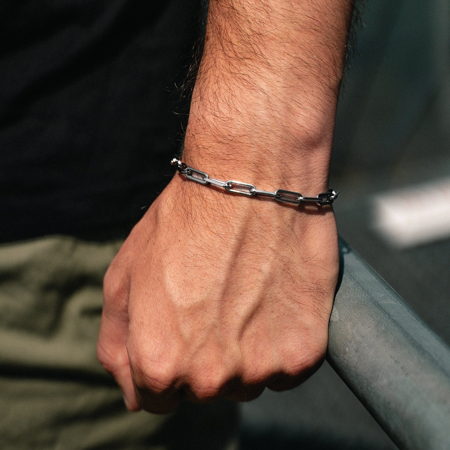Heritage - Paper Clip Armbånd Stål