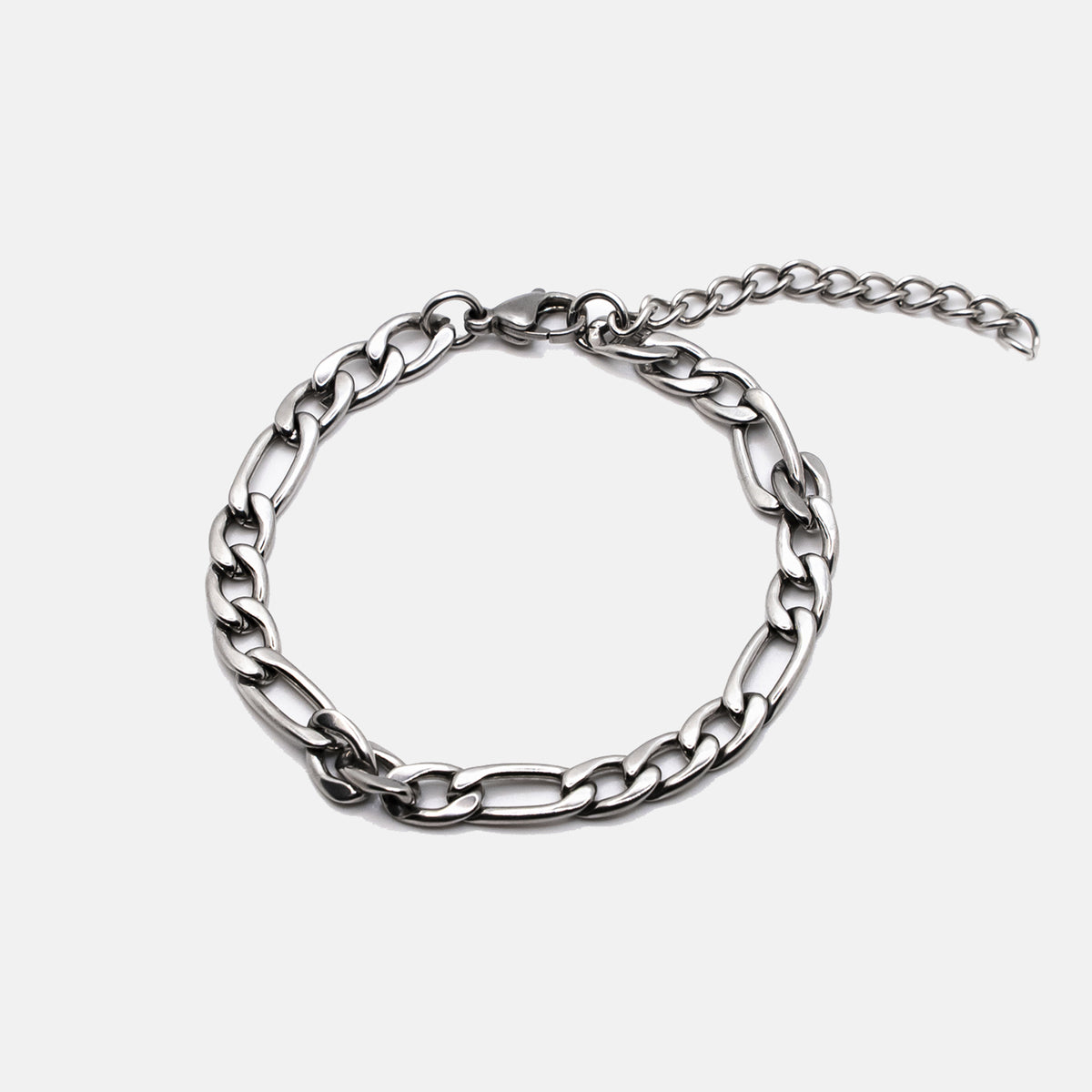 Eclipse - Figaro Armbånd Stål