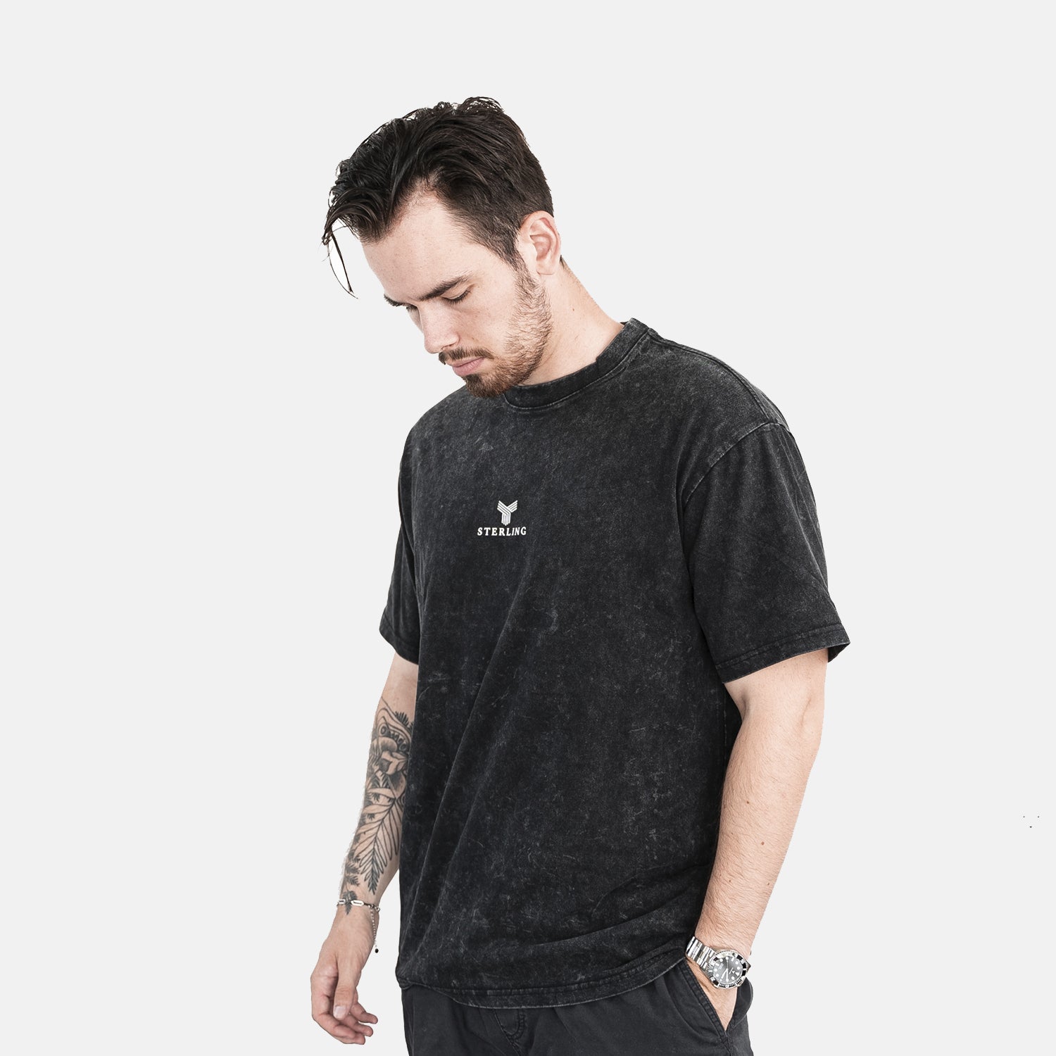 Era - T-Shirt Washed Black