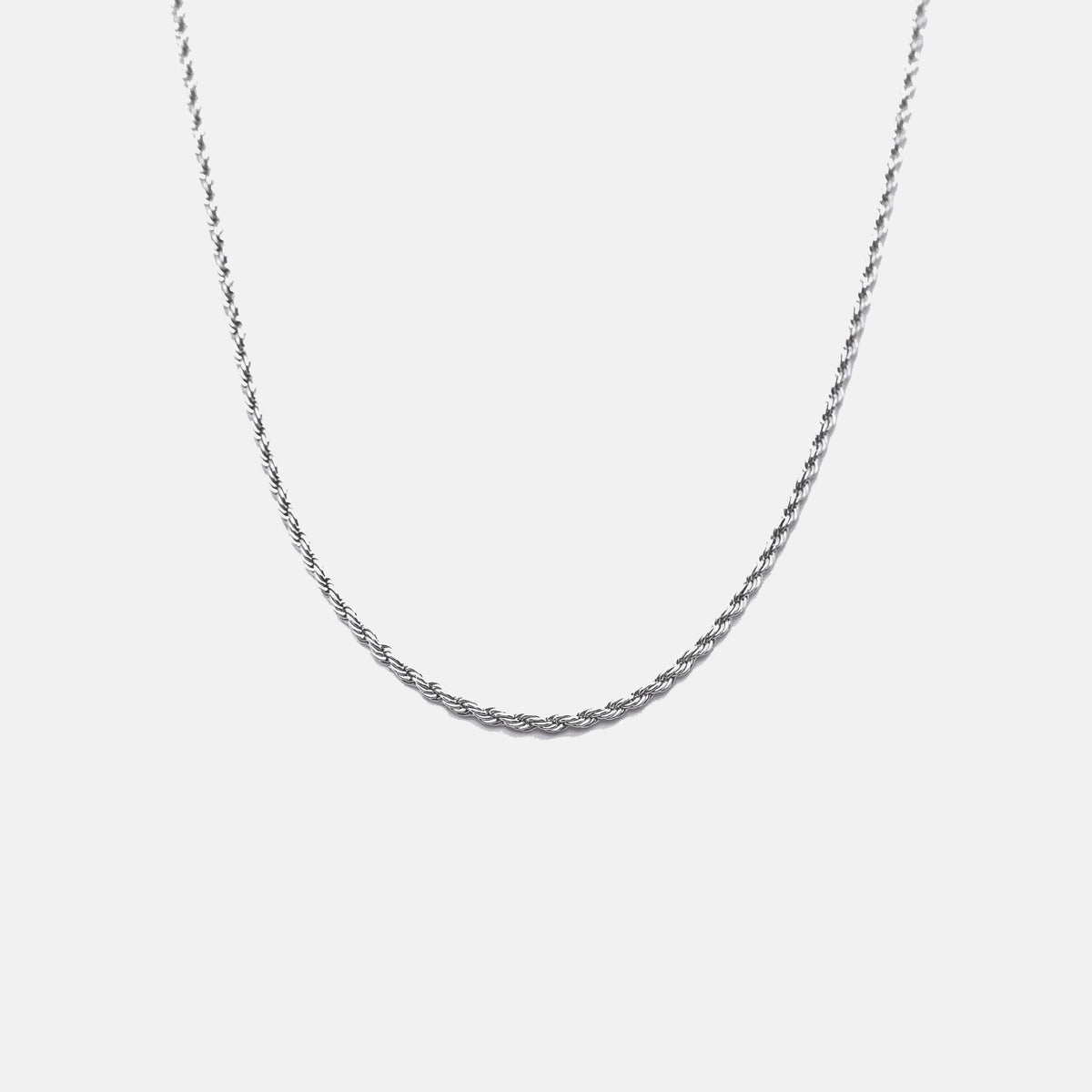 Heritage - Rope Halskæde Stål